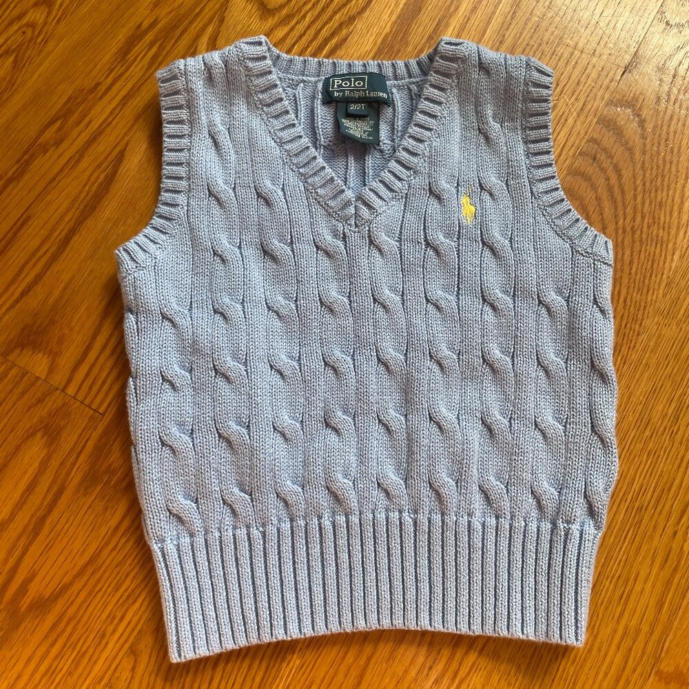 Polo Ralph Lauren Sweater Vest Kids Size 2T